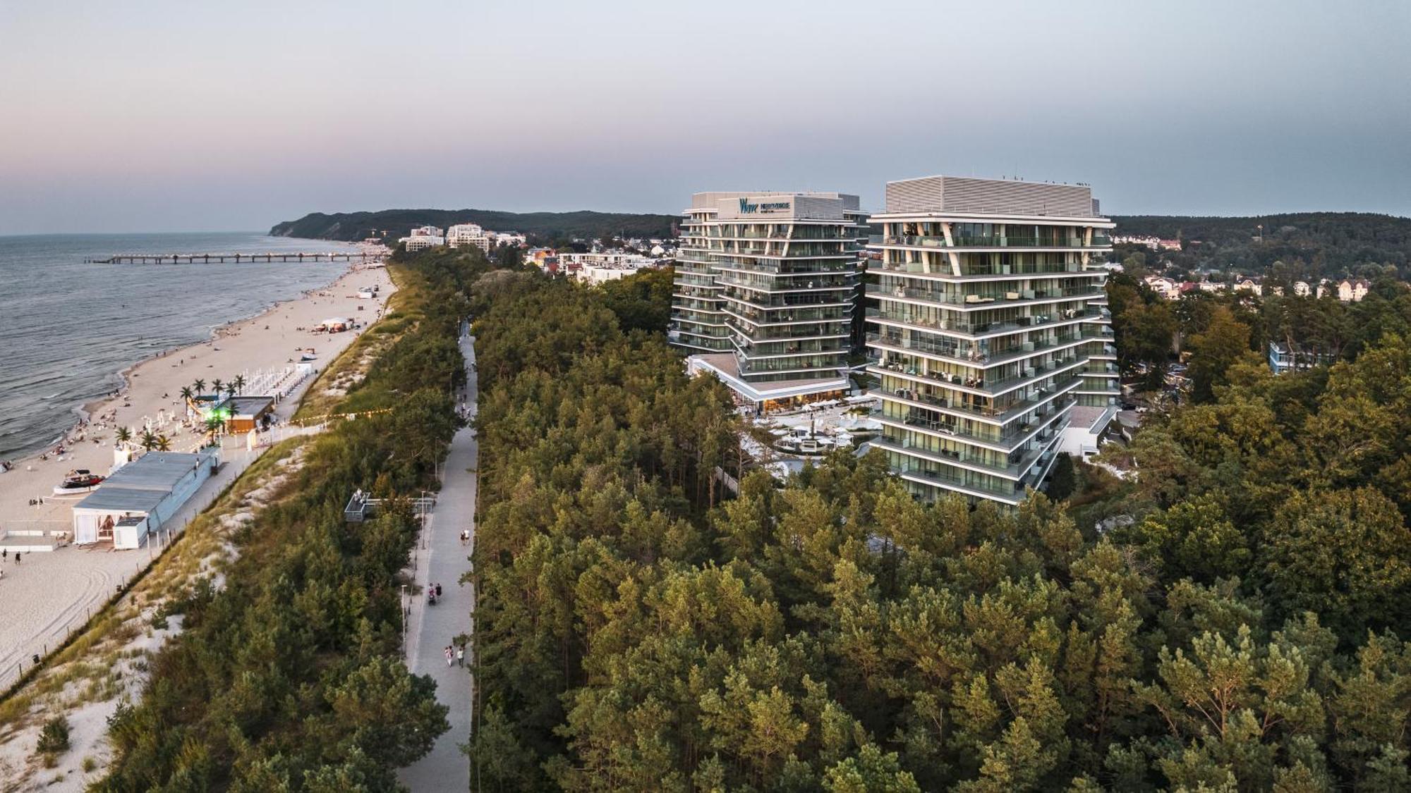Prywatne Apartamenty Sun & Snow W Wave Z Basenem Miedzyzdroje Eksteriør billede